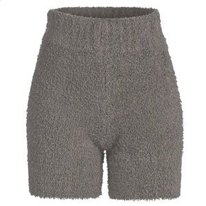 Skims Cozy Shorts in Smoke